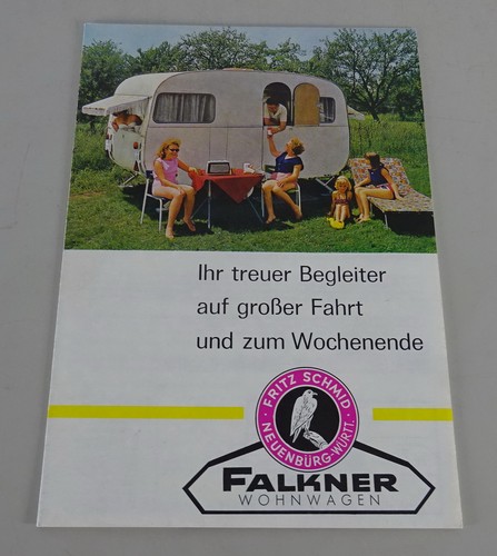 Prospekt broschüre falkner - /,