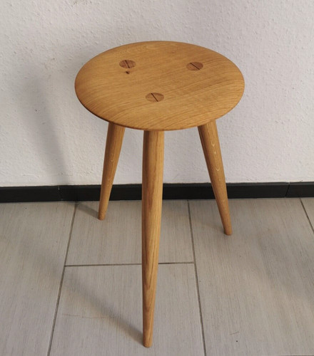 Holz hocker schemel eiche - holz-hocker, ,