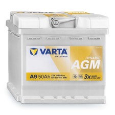 VARTA A9 Autobatterie, 50Ah