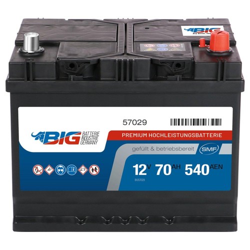 Autobatterie 70ah big - autobatterie, premium