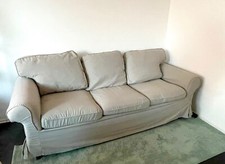 100€ 3er-Sofa EKTORP IKEA inklusive Bezüge (Nur Abholung)