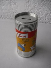 The Simpsons Spardose - Blechdose Dose - 18 cm hoch - Homer Bart Motiv