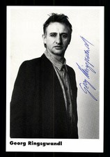 Georg Ringsgwandl Autogrammkarte Original Signiert ## BC G 32428
