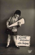 Gratulation ~1925 Schulgang