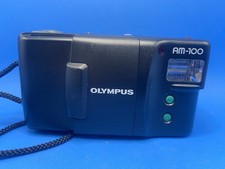 Olympus AM-100 analoge Kompaktkamera  mit Hama Tasche Nachlass