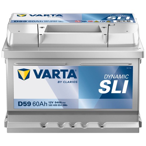 Autobatterie 12v 60ah 540a - 60ah, 540a/en