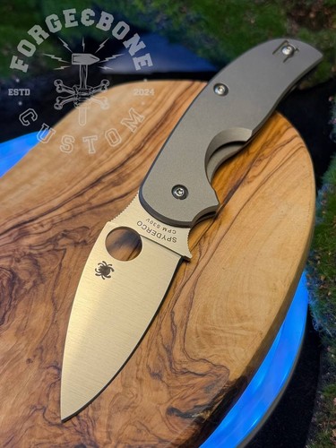 Spyderco sage titanium - sage, 2