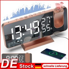 Projektion Wecker Temperatur