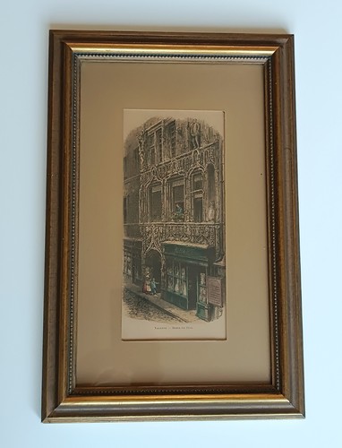 Lithographie farbradierung - lithographie,