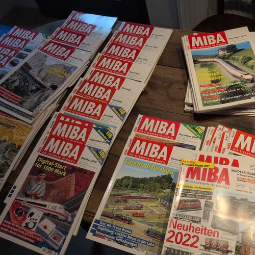 65x miba hefte - 65x, modellbahn