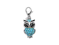 Original Bahnmüller Anhänger Dangle Charms Charm Eule  (2,3 x 1,9cm) (297)  
