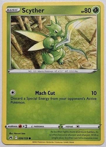 Scyther schwert - (006/159), [schwert