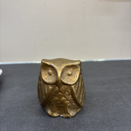 Schwere eule figur metall - schwere,