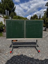 Rolltafel, fahrbare Gestelltafel, ausklappbar, gün, Schultafel