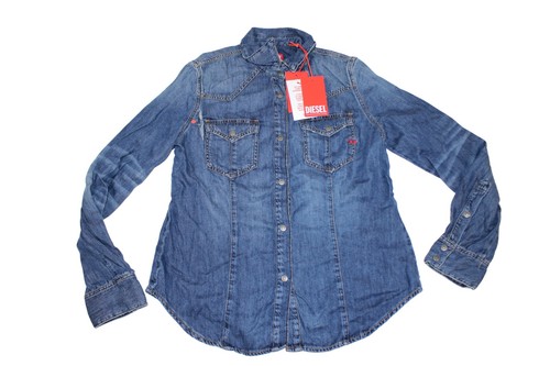 Diesel damen jeanshemd shirt - diesel,