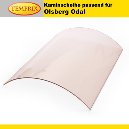 Kaminglas gebogen für olsberg - gebogen,