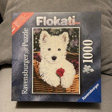 Ravensburger Puzzle 1000 Teile, Flokati Line, Wuscheliger Hund