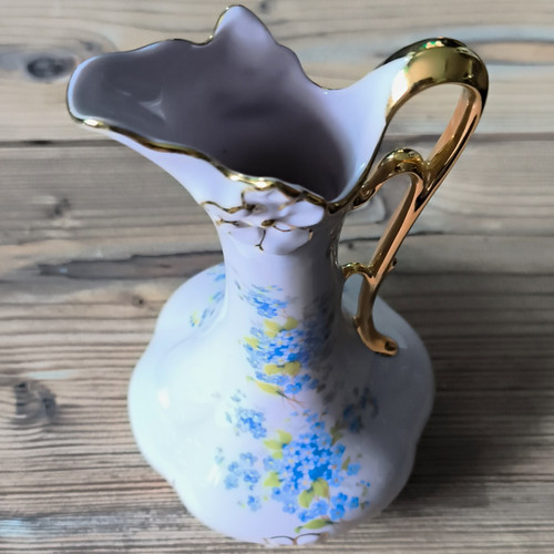 Porzellanvase handbemalt - hc,