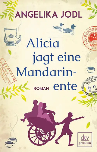 Alicia jagt eine - , mandarinente