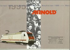Katalog Arnold Neuheiten 1995 Modelleisenbahnen im Maßstab N