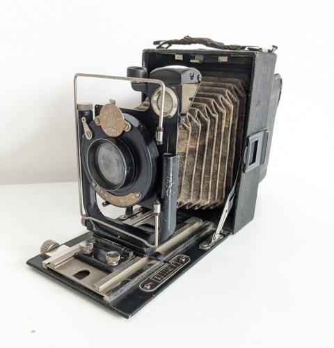 Antike faltkamera fotokor - antike, fotokor-1
