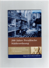 200 Jahre Preußische Städteordnung (Preußen Geschichte)