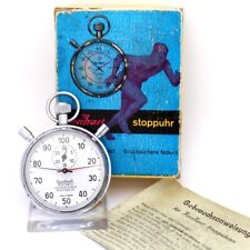 Andreas Huber München Hanhart Vintage RATTRAPANTE Split Second Stoppwatch & Box