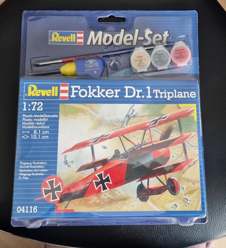 Modelbau set fokker 1 - fokker, dr.1