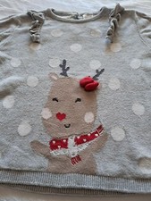 Baby-Club-Pullover-Feinstrick-Langarm-Hellgrau-Weiß-Bunt-Größe 80-Sonderangebot-