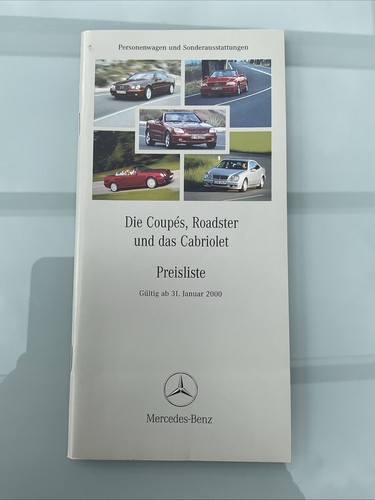 Preisliste mercedes coupé - preisliste, mercedes,