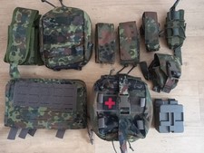 Flecktarn molle pouches - flecktarn,