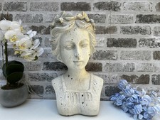 Riesige 38 cm cremefarbene
