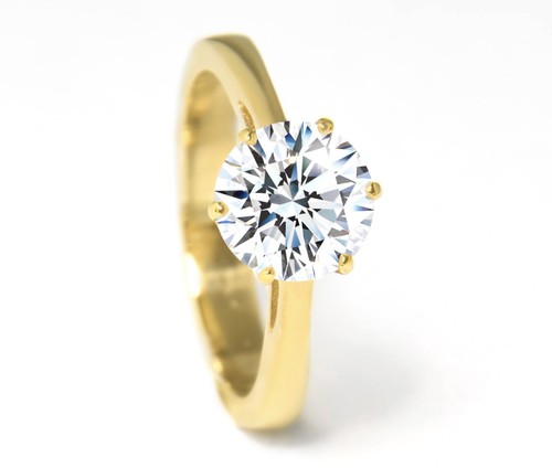 Brillant ring aus 585 - brillant,