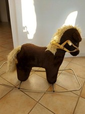 Plüsch-Schaukelpferd aus DDR
