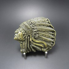 INDIAN HEAD Gürtelschnalle