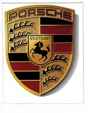 For. Porsche 911 Crest Sticker