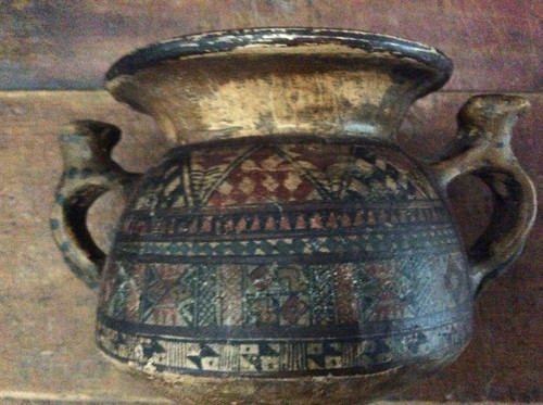 Zeremonielle inka vase auch - inka-vase, (auch