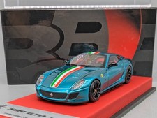 Modellautos 1:43 BBR Concept43 Ferrari 599 GTO Blue Chrome 13/15 in OVP