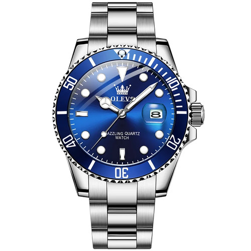 Herren uhr edelstahl - uhr,