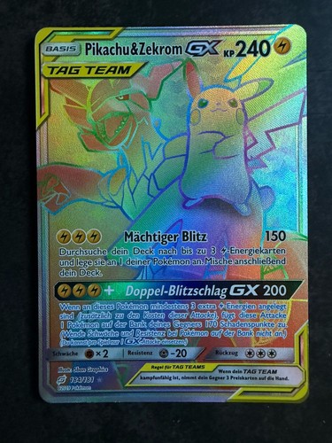 Pokemon pikachu zekrom gx - pikachu,