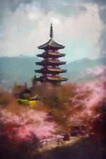 Wandbild: Schöne Pagode mit