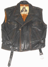 SCARLETT LEDER-JACKE BIKER