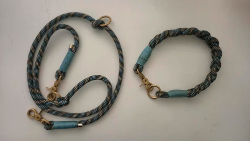 Halsband leine set - halsband, &