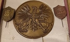 Große Medaille Aus Bronze In