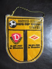 Wimpel Dynamo Dresden-Spartak