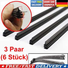 6x Stück 660 mm Wischergummi
