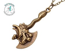 Halskette Drachenkopf-Axt