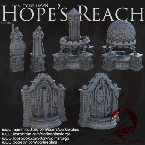 Dark realms city dawn - realms,