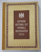 Fußball WM 54 Zigarettenalbum Deutsche Nationalelf Fußballweltmeister 1954