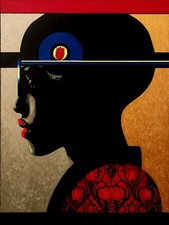 Acrylbild - Art  " Madalo "   60 x 80 cm Handgemalt